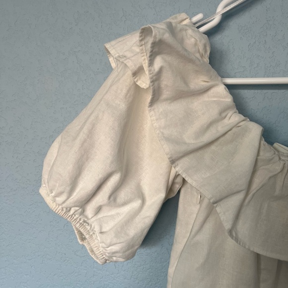 H&M off Shoulder Puff Sleeve dress - Picture 2 of 6